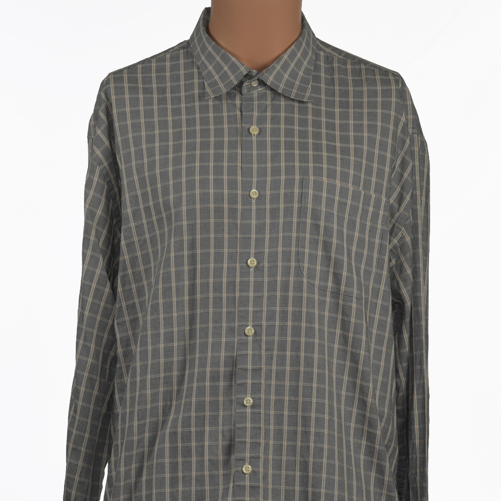 *Peter Millar Sz XL Striped L/S 100% Cotton 17"